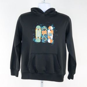 Nike Black Skateboard Logo Hoodie